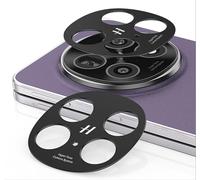GIOPUEY Camera Lens Protector Compatible with OPPO Find N5,[2 Pack] Camera Lens Metal Protectors [Does Not Affect Imaging] 360° Camera Protection (Black)
