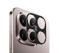 GIOPUEY Camera Lens Protector Compatible with Xiaomi 15T Pro,[2 Pack] Camera Lens Metal Protectors [Does Not Affect Imaging](Black)