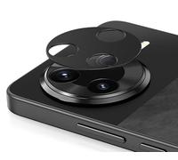 GIOPUEY Camera Lens Protector Compatible with Xiaomi Poco F7 Pro,[2 Pack] Camera Lens Metal Protectors [Does Not Affect Imaging](Black)