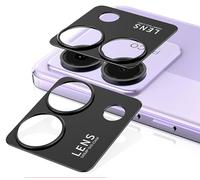 GIOPUEY Camera Lens Protector Compatible with Xiaomi Poco M7 Pro 5G,[2 Pack] Camera Lens Metal Protectors [Does Not Affect Imaging](Black)