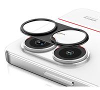 GIOPUEY Camera Lens Protector Compatible with Xiaomi POCO X7 Pro,[2 Pack] Camera Lens Metal Protectors [Does Not Affect Imaging](Black)
