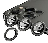 GIOPUEY Camera Protector Compatible with Samsung Galaxy S23, Samsung Galaxy S23 Plus Camera Lens Protector, Bling Powder Diamond, Shiny, Elegant, Easy to Install - Green