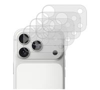 GIOPUEY Camera Protector for iPhone 17 Pro, PET Material Camera Plateau Coverage, Anti-Scratch, Semitransparent Matte, Lens Exposure - 4 Pack