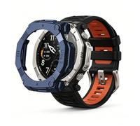 GIOPUEY Case Compatible with Amazfit T-Rex Ultra 2, [1 PACK] Hard Plastic Material, Anti-Bump Cover - blue