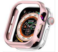 GIOPUEY Case Compatible with Apple Watch Series 10 46mm, Hard Plastic Material, Anti-Bump, Apple Watch Series 10 46mm Cover - rose gold