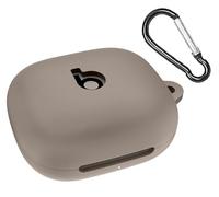 GIOPUEY Case Compatible with Beats Powerbeats Fit 2025, Ultra-thin soft Cilicone Cover, Slim-Fit,Anti-Fall,Not Easy to Dirty - Gray