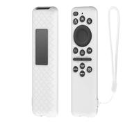 GIOPUEY Case Compatible with BN59-01432A/01432J/01480L Remote, Ultra-thin soft Cilicone Cover, Slim-Fit,Anti-Fall,Not Easy to Dirty - White