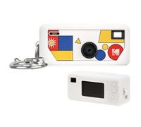 GIOPUEY Case Compatible with CHARMERA Keychain Digital Camera, Ultra-thin soft Cilicone Cover, Slim-Fit,Anti-Fall,Not Easy to Dirty - White