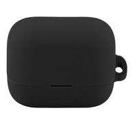 GIOPUEY Case Compatible with EarFun Air Pro 4 Plus, Ultra-thin soft Cilicone Cover, Slim-Fit,Anti-Fall,Not Easy to Dirty - Black