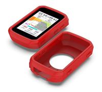 GIOPUEY Case Compatible with Garmin Edge 850/550, Ultra-thin soft Cilicone Cover, Slim-Fit,Anti-Fall,Not Easy to Dirty - Red