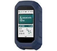 GIOPUEY Case Compatible with Garmin Edge MTB, Ultra-thin soft Cilicone Cover, Slim-Fit,Anti-Fall,Not Easy to Dirty - Navy blue