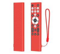 GIOPUEY Case Compatible with Hisense ERF6A/6G/6H80 Remote, Ultra-thin soft Cilicone Cover, Slim-Fit,Anti-Fall,Not Easy to Dirty - Red