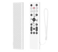 GIOPUEY Case Compatible with Hisense ERF6A/6G/6H80 Remote, Ultra-thin soft Cilicone Cover, Slim-Fit,Anti-Fall,Not Easy to Dirty - White