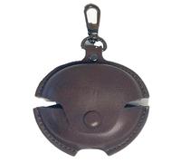 GIOPUEY Case Compatible with HONOR CHOICE Earbuds Clip, PU Leather Soft Protective Case Cover with Keyring Included for Boys girls men women- brown