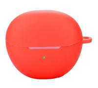 GIOPUEY Case Compatible with HONOR CHOICE Earbuds Clip, Ultra-thin soft Cilicone Cover, Slim-Fit,Anti-Fall,Not Easy to Dirty - Red