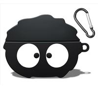 GIOPUEY Case Compatible with Honor Choice Earbuds X5, Cute funny cartoon Silicone TPU Soft Protective Case Cover with Keyring Included for Boys girls men women - Briquette