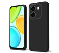 GIOPUEY Case Compatible with Honor X6e, TPU Flexible Material Ultra-thin Cover, Anti-Fingerprint Slim Fit Phone Case [Wear Resistant] [Slip-Resistant] - Black
