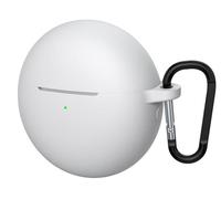 GIOPUEY Case Compatible with Huawei Freebuds 7i, Ultra-thin soft Cilicone Cover, Slim-Fit,Anti-Fall,Not Easy to Dirty - White