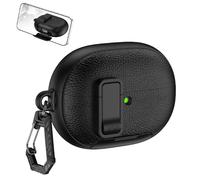 GIOPUEY Case Compatible with Huawei Freebuds Pro 5, Shockproof Cover, TPU + PC Dual Layer Case Cover, [Anti-fall] [Non-slip] - black