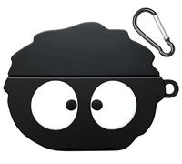 GIOPUEY Case Compatible with HUAWEI FreeBuds SE 4 ANC, Cute funny cartoon Silicone TPU Soft Protective Case Cover with Keyring Included for Boys girls men women - Briquette