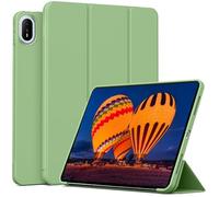 GIOPUEY Case Compatible with Huawei MatePad Air 12 2026, Flip PU Leather Cover [Soft silicone back cover], skin-like texture - Green
