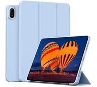 GIOPUEY Case Compatible with Huawei MatePad Air 12 2026, Flip PU Leather Cover [Soft silicone back cover], skin-like texture - Blue