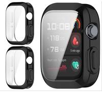 GIOPUEY Case Compatible with Huawei Watch D2, [2 PACK] Soft TPU, Shock Resistant Cover - BLACK+BLACK