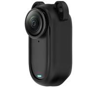 GIOPUEY Case Compatible with Insta360 GO 2, Ultra-thin soft Cilicone Cover, Slim-Fit,Anti-Fall,Not Easy to Dirty - Black