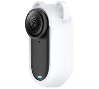 GIOPUEY Case Compatible with Insta360 GO 2, Ultra-thin soft Cilicone Cover, Slim-Fit,Anti-Fall,Not Easy to Dirty - White