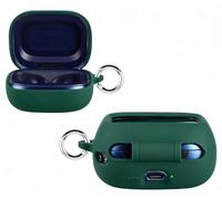 GIOPUEY Case Compatible with JBL Flex Buds 4/Beam Buds4/Live Buds4, Ultra-thin soft Silicone Cover, Slim-Fit,Anti-Fall,Not Easy to Dirty - ArmyGreen
