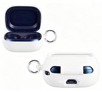 GIOPUEY Case Compatible with JBL Flex Buds 4/Beam Buds4/Live Buds4, Ultra-thin soft Silicone Cover, Slim-Fit,Anti-Fall,Not Easy to Dirty - White