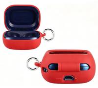 GIOPUEY Case Compatible with JBL Flex Buds 4/Beam Buds4/Live Buds4, Ultra-thin soft Silicone Cover, Slim-Fit,Anti-Fall,Not Easy to Dirty - Red