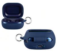 GIOPUEY Case Compatible with JBL Live Flex 4/Flex 4/Buds4, Ultra-thin soft Silicone Cover, Slim-Fit,Anti-Fall,Not Easy to Dirty - Navy blue