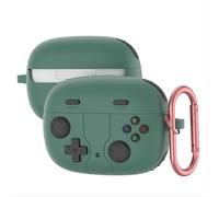 GIOPUEY Case Compatible with JBL Wave 200 TWS/Vibe Beam, Cute funny cartoon Silicone TPU Soft Protective Case Cover with Keyring Included for Boys girls men women - green