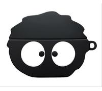 GIOPUEY Case Compatible with JBL Wave 200 TWS/Wave Beam, Cute funny cartoon Silicone TPU Soft Protective Case Cover with Keyring Included for Boys girls men women - Briquette