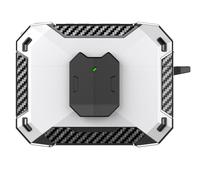 GIOPUEY Case Compatible with JBL Wave Beam/Wave Beam 2, Shockproof Cover, TPU + PC Dual Layer Case Cover, [Anti-fall] [Non-slip] - White