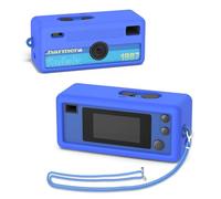 GIOPUEY Case Compatible with Kodak CHARMERA Keychain Digital Camera, Ultra-thin soft Cilicone Cover, Slim-Fit,Anti-Fall,Not Easy to Dirty - Blue