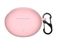 GIOPUEY Case Compatible with OnePlus Nord Buds 4 Pro, Ultra-thin soft Cilicone Cover, Slim-Fit,Anti-Fall,Not Easy to Dirty - Pink