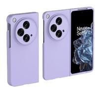 GIOPUEY Case Compatible with OnePlus Open, Hard PC Material Cover, Comfortable and Smooth to the Touch Phone Case, Shockproof, Anti-Fingerprint - Purple