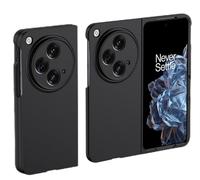 GIOPUEY Case Compatible with OnePlus Open, Hard PC Material Cover, Comfortable and Smooth to the Touch Phone Case, Shockproof, Anti-Fingerprint - black