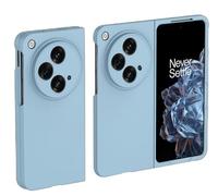 GIOPUEY Case Compatible with OnePlus Open, Hard PC Material Cover, Comfortable and Smooth to the Touch Phone Case, Shockproof, Anti-Fingerprint - blue