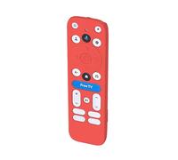 GIOPUEY Case Compatible with Onn 4K Plus Pro Remote, Ultra-thin soft Silicone Cover, Slim-Fit,Anti-Fall,Not Easy to Dirty - Red