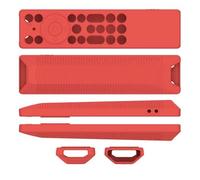 GIOPUEY Case Compatible with TCL RC923A/RC813A FMB1 Remote, Ultra-thin soft Silicone Cover, Slim-Fit,Anti-Fall,Not Easy to Dirty - Red