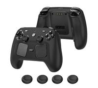 GIOPUEY Case Compatible with Valve Steam Controller 2, Ultra-thin soft Silicone Cover, Slim-Fit,Anti-Fall,Not Easy to Dirty - Black