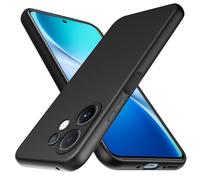 GIOPUEY Case Compatible with VIVO V60e/V60E, TPU Flexible Material Ultra-thin Cover, Anti-Fingerprint Slim Fit Phone Case [Wear Resistant] [Slip-Resistant] - Black