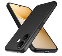 GIOPUEY Case Compatible with VIVO V70 Lite 5G, TPU Flexible Material Ultra-thin Cover, Anti-Fingerprint Slim Fit Phone Case [Wear Resistant] [Slip-Resistant] - Black