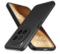 GIOPUEY Case Compatible with VIVO X300 Pro, TPU Flexible Material Ultra-thin Cover, Anti-Fingerprint Slim Fit Phone Case [Wear Resistant] [Slip-Resistant] - Black