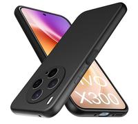 GIOPUEY Case Compatible with VIVO X300, TPU Flexible Material Ultra-thin Cover, Anti-Fingerprint Slim Fit Phone Case [Wear Resistant] [Slip-Resistant] - Black