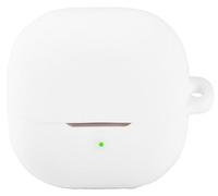 GIOPUEY Case Compatible with Xiaomi Buds 6, Ultra-thin soft Cilicone Cover, Slim-Fit,Anti-Fall,Not Easy to Dirty - White