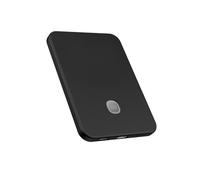 GIOPUEY Case Compatible with Xiaomi UltraThin Magnetic Power Bank 5000 15W, Ultra-thin soft Cilicone Cover, Slim-Fit,Anti-Fall,Not Easy to Dirty - Black